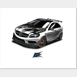 a45 amg Posters and Art
